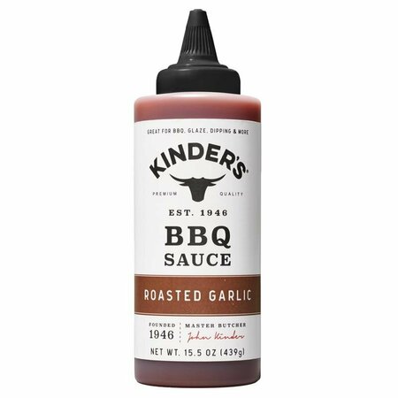 KINDERS Roasted Garlic BBQ Sauce 15.5 oz 70003